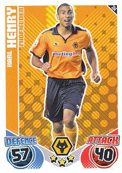 Karl Henry Wolverhampton Wanderers 2010/11 Topps Match Attax #354